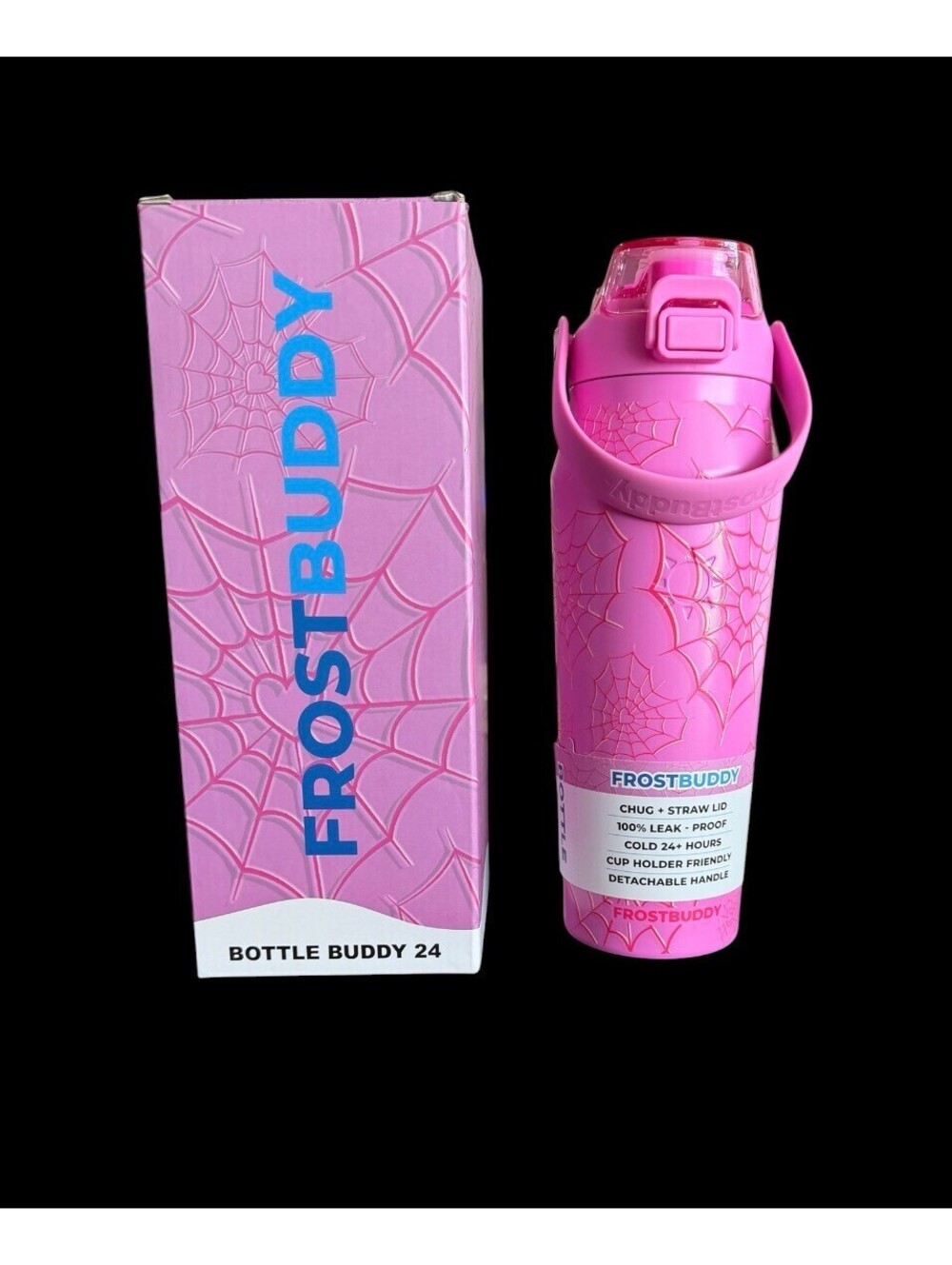 Frost Buddy Bottle Buddy 24oz - Pink Widow (291)